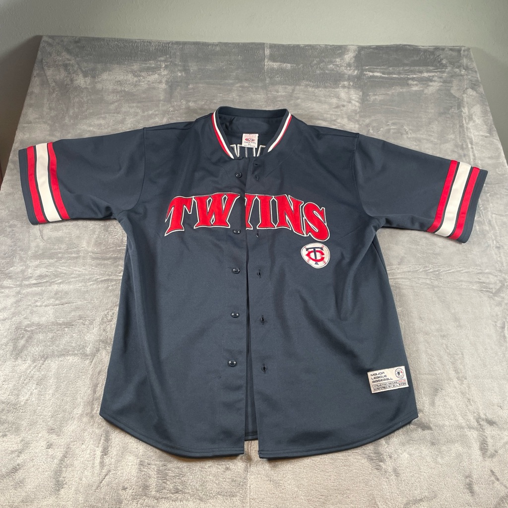 Mn Twins Jersey Joe Mauer True Fan Xl Genuine Merchandise